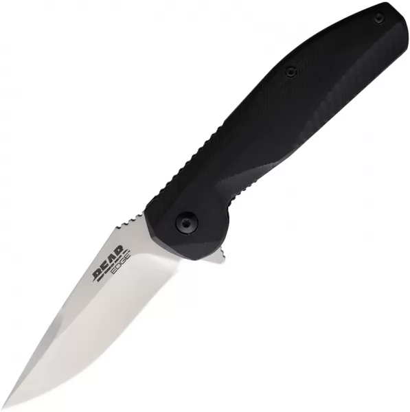 Bear & Son Sideliner Linerlock Black BC61126