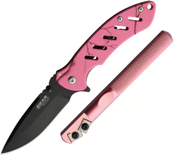 Bear Edge Framelock-Edgemate Combo Pnk BC71821