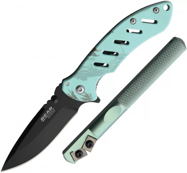 Bear Edge Framelock-Edgemate Combo Tea BC71822