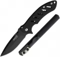 Bear Edge Framelock/Edgemate Combo Black - BC71825