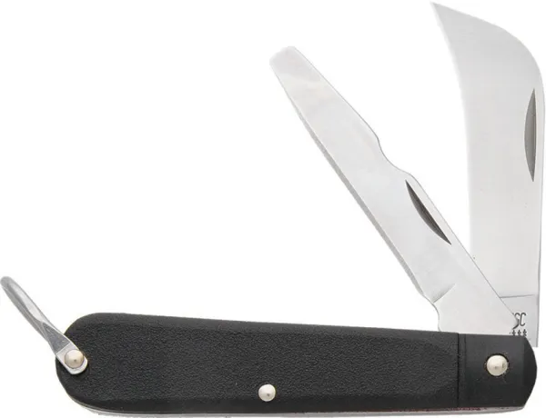 Bear & Son Electrician Black Delrin Knives BC7216