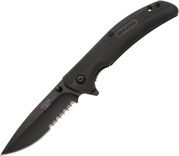 Bear & Son Sideliner Linerlock Black BC778BSR