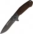 BlackJack Linerlock Brown Micarta - BCB157