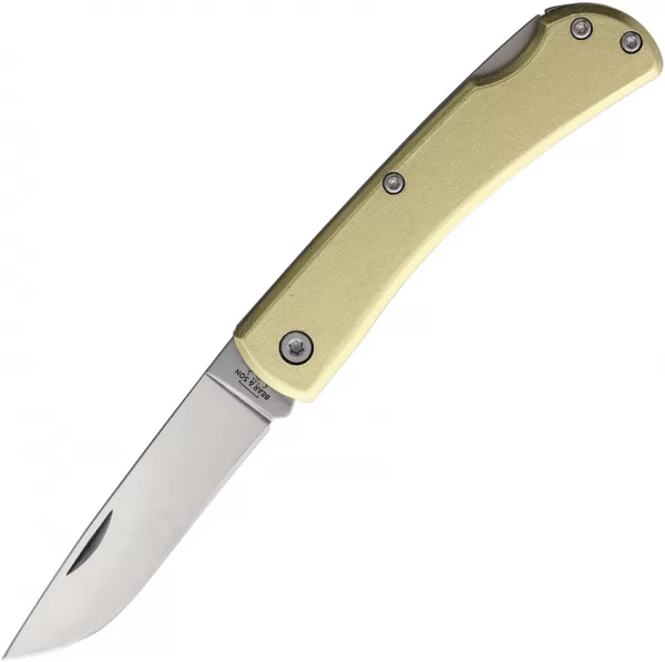Bear & Son Small Lockback Gold BCC137L