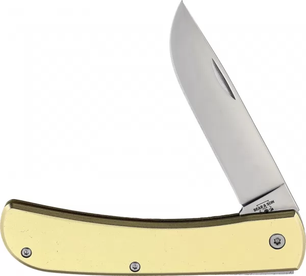 Bear & Son Large Folder Yellow Aluminum BCC138