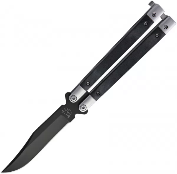 Bear and Son Butterfly Black G10 BCG17B
