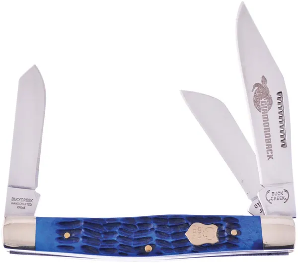 Buckcreek International Big Diamondback Blue Bone BCI659CB