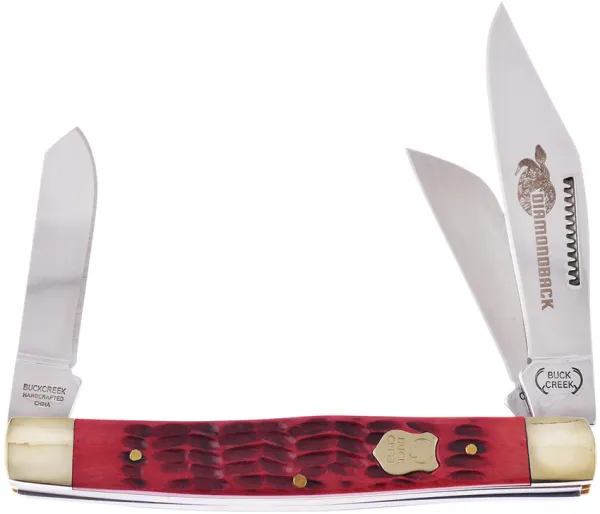 Buckcreek International Big Diamondback Red Bone BCI659RPB