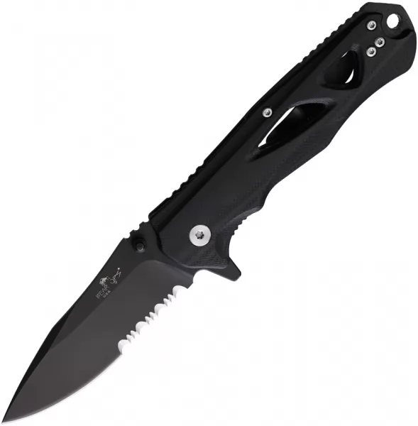 Bear and Son Rancor II Linerlock Black BCMC400B4BS35SR