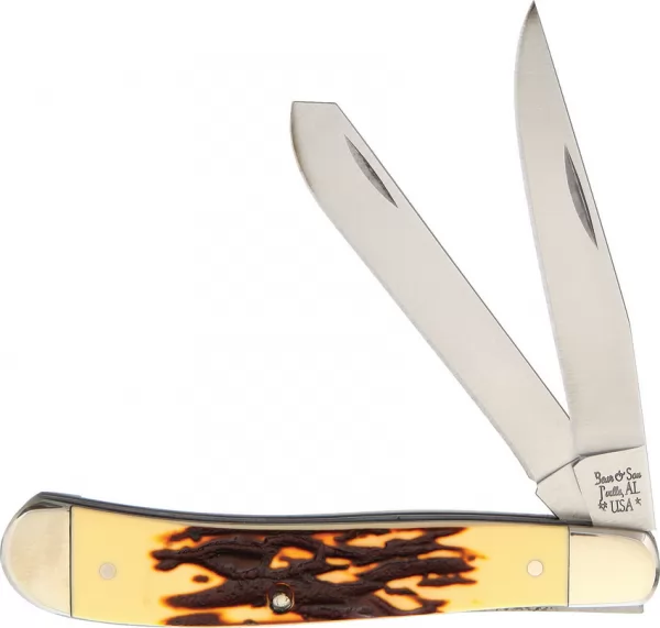 Bear and Son Slimline Trapper Delrin Stag BCSD248