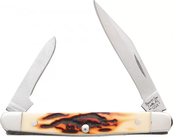 Bear and Son Pen Knife Delrin Stag BCSD32