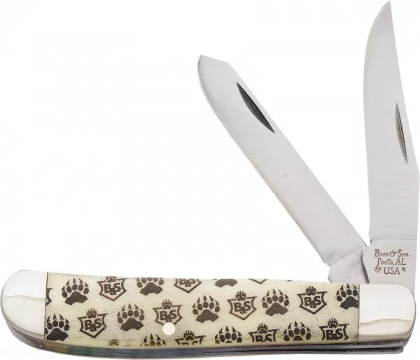 Bear and Son Mini Trapper White Bone BCWBJB07