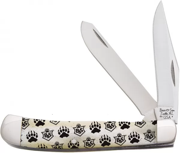Bear and Son Trapper White Bone BCWBJB54