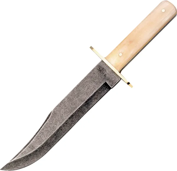 Bear & Son Damascus Bowie Knives BCWSB02D