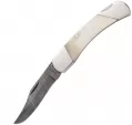 Bear & Son White Smooth Bone Lockback - BCWSB05D
