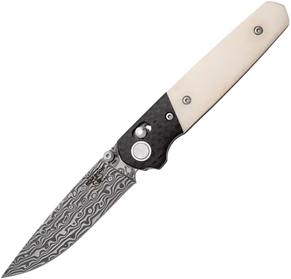 Bear & Son Lawman Slidelock White Bone BCWSB22D