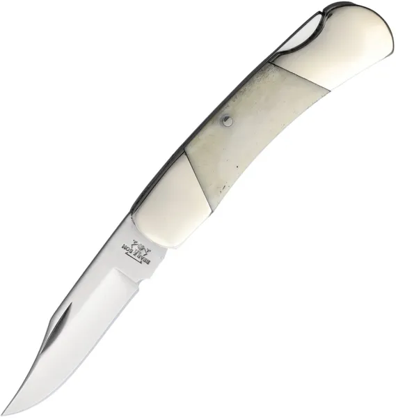 Bear & Son Executive Lockback White Sm Knives BCWSB26