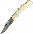 Bear & Son Executive Lockback White Bone - BCWSB26D