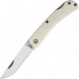 Bear & Son Small Lockback White Bone - BCWSB37L