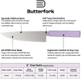 Butterfork Chefs knives AR-RPM9 BF01CKPP