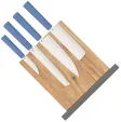 Butterfork Modern Kitchen Set w/Stand Blu - BF01WSBU