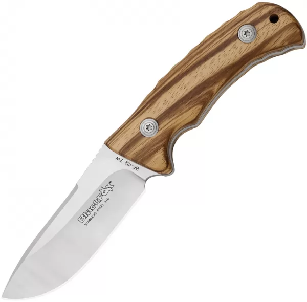 Black Fox Fixed Blade Zebra Wood knives BF132ZW