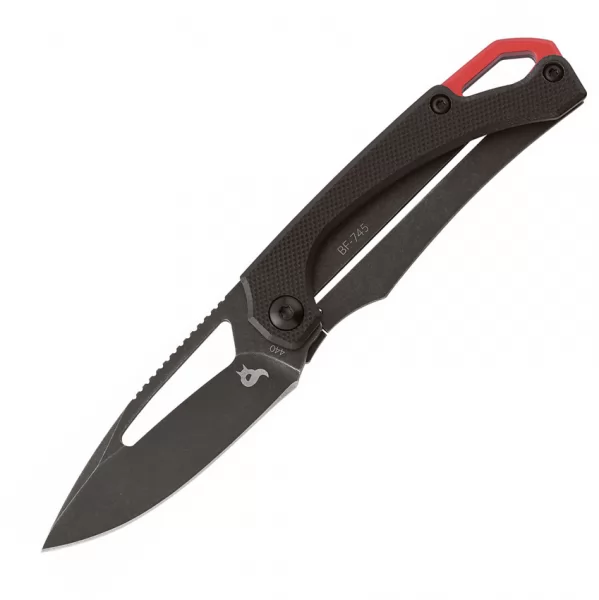 Black Fox Racli Framelock Black SW knives BF745
