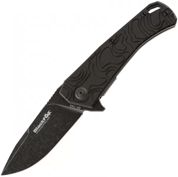 Black Fox Echo Linerlock Black knives BF746
