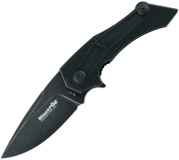Black Fox Munin Linerlock Black knives BF747