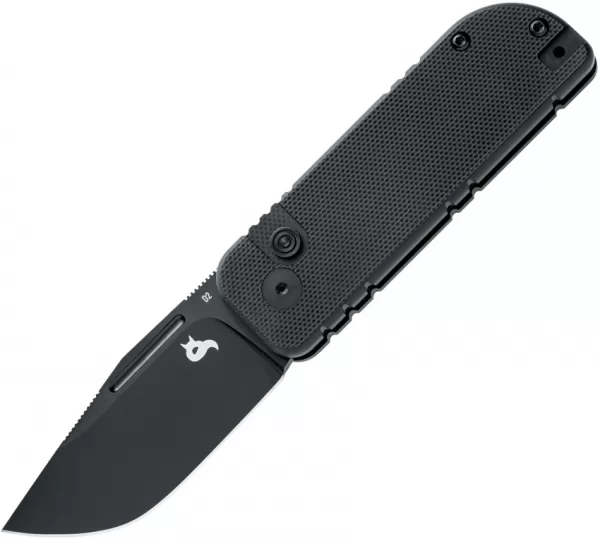 Black Fox NU-Bowie Button Lock Black knives BF758