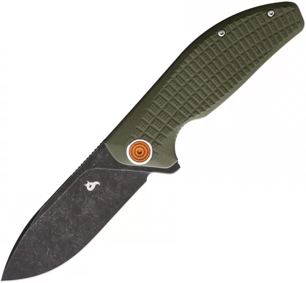 Black Fox Artia Linerlock D2 OD G10 knives BF764OD