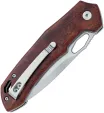 Black Fox Astros Button Lock Wood knives BF770WD