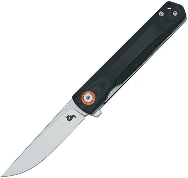 Black Fox Spear Linerlock Black G10 knives BF783G10