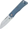 Black Fox Teeny Linerlock Blue Micarta - BF785MIBL