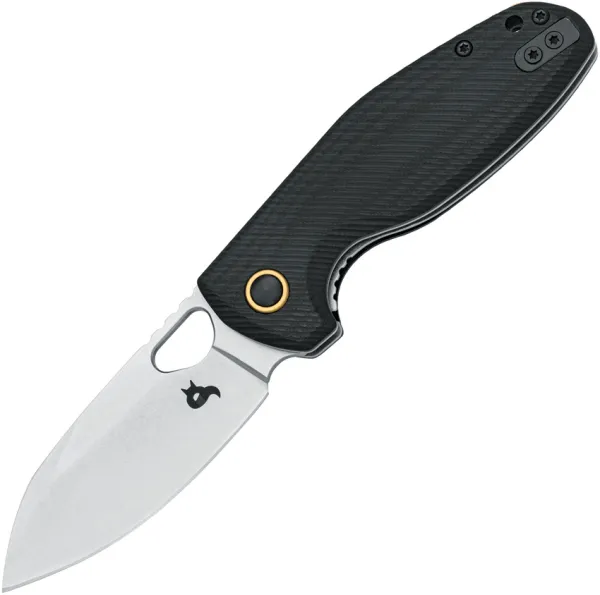 Black Fox Puffy Linerlock Black G10 knives BF786G10B