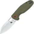 Black Fox Puffy Linerlock OD Mic - BF786MOD