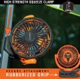BlackFire Rechargeable Clamp Fan knives BFBBM9112