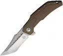 Begg Knives Astio Framelock Tan - BG009