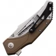 Begg Knives Astio Framelock Tan BG009