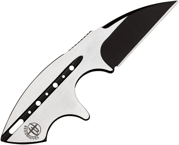 Begg Knives Tree Frog Neck Knife 2-tone BG021B
