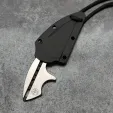 Begg Knives Tree Frog Neck Knife 2-tone BG021B