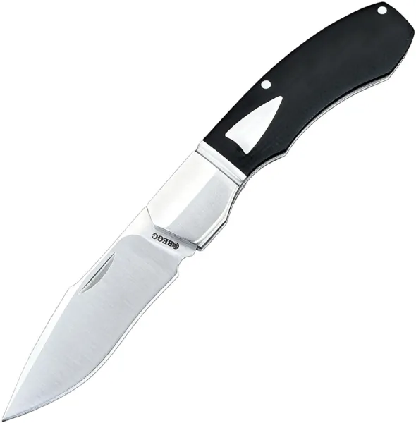 Begg Knives Recurve Slip Joint Black G10 BG038