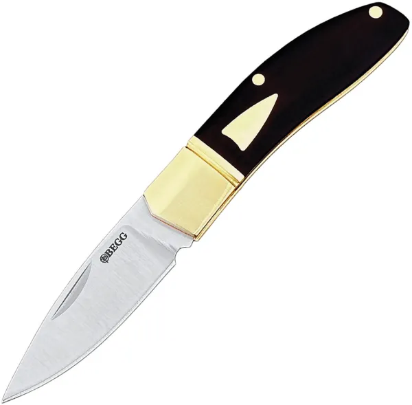 Begg Knives Mini Hunter Slip Joint Blk BG045