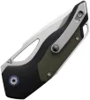 Begg Knives Galaxy Button Lock Blk-Grn BG057