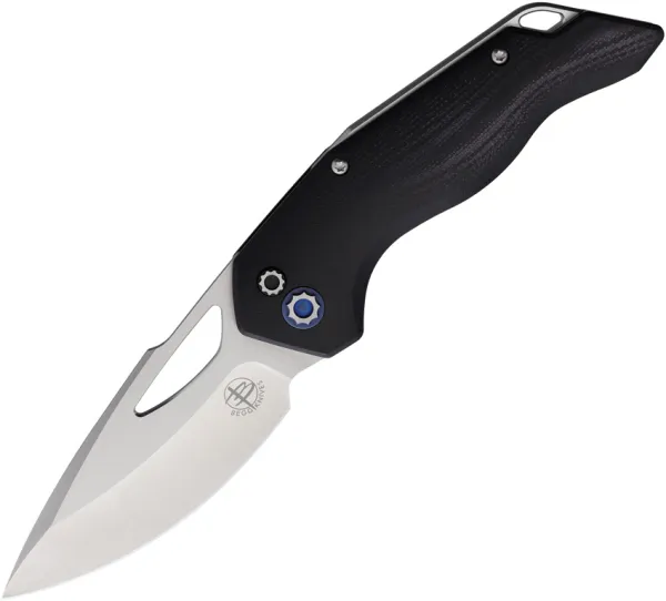 Begg Knives Galaxy Button Lock Blk BG058