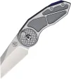 Begg Knives Micro Burst Button Lock Gray - BG059