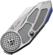 Begg Knives Micro Burst Button Lock Gray BG059