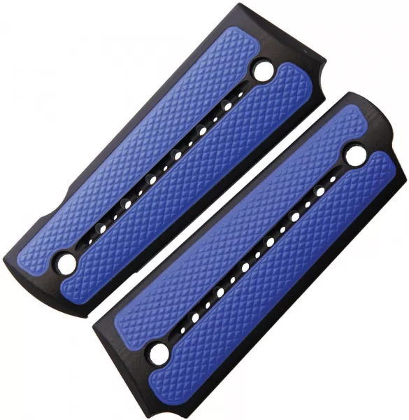 Begg Knives Hammer Armory 1911 Grips Blue BG1911BL