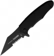 Blackhawk Be-Wharned Linerlock A/O - BH15BW211BK