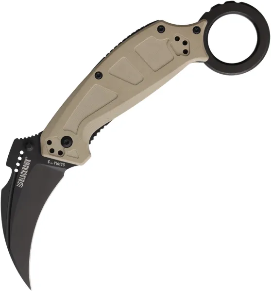 Blackhawk Garra 3 Linerlock Tan knives BH15G3201TN